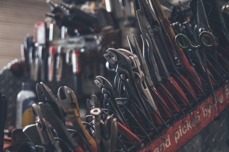Hand Tool Set — Pliers & Wrenches